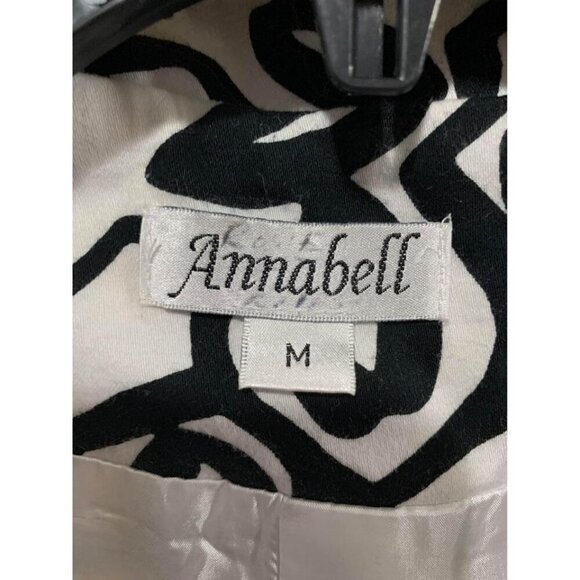 Annabell Blazer Retro Granny Business Casual Size Medium Yellow White Black - Picture 6 of 7
